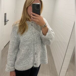 Urban Outfitters Soft Gray Cardigan